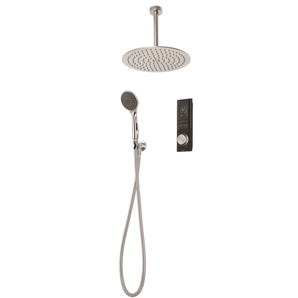 Triton Showers Home Digital Shower with Dual Shower Head Wayfair.co.uk